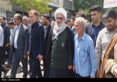 خشم نمازگزاران بوشهری از جنایات رژیم‌ صهیونیستی