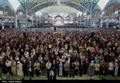 حضور گسترده مردم اصفهان در نماز جمعه اصفهان+تصاویر