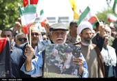 «فریاد انتقام»؛ واکنش مردم شاهرود به جنایت رژیم صهیونیستی