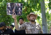راهپیمایی کم‌نظیر جمعه «خشم و نصر»/مشت‌های موشکی مردم بجنورد روانه اسرائیل شد