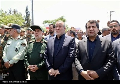 تظاهرات مردم بیرجند در محکومیت حملات امروز رژیم صهیونیستی