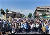 خشم یکپارچه مردم استان تهران علیه رژیم صهیونیستی + فیلم