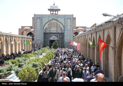 راهپیمائی در محکومیت حملات رژیم صهیونیستی به ایران - قزوین 