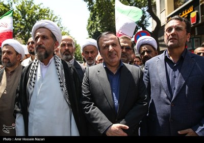 راهپیمائی در محکومیت حملات رژیم صهیونیستی به ایران - قزوین 