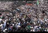حضور حماسی مردم قم در نماز جمعه و مطالبه انتقام