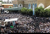 حضور حماسی مردم قم در نماز جمعه و مطالبه انتقام