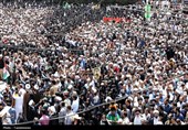 خروش مردم علیه اسرائیل؛ قم یکصدا طنین انتقام شد+ تصاویر
