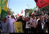 راهپیمائی در محکومیت حملات رژیم صهیونیستی به ایران -مشهد