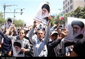 راهپیمائی در محکومیت حملات رژیم صهیونیستی به ایران -مشهد