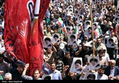 راهپیمائی در محکومیت حملات رژیم صهیونیستی به ایران -مشهد