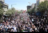 راهپیمائی در محکومیت حملات رژیم صهیونیستی به ایران -مشهد