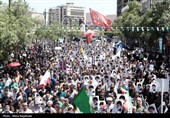 راهپیمائی در محکومیت حملات رژیم صهیونیستی به ایران -مشهد