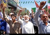 راهپیمائی در محکومیت حملات رژیم صهیونیستی به ایران -مشهد
