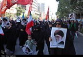 راهپیمائی در محکومیت حملات رژیم صهیونیستی به ایران -مشهد