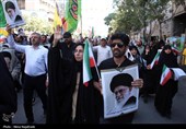 راهپیمائی در محکومیت حملات رژیم صهیونیستی به ایران -مشهد