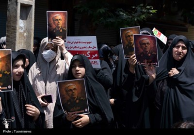 راهپیمائی در محکومیت حملات رژیم صهیونیستی به ایران - خرم آباد 