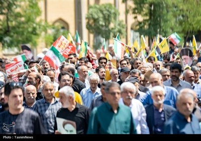 خروش ضد صهیونیستی مردم استان مرکزی