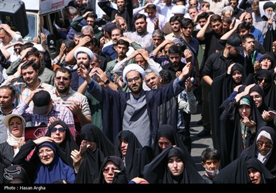 راهپیمائی در محکومیت حملات رژیم صهیونیستی به ایران - زنجان