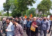 مردم دیارمیرزا خواهان انتقام از رژیم صهیونیستی