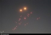 فعالیت پدافند هوایی علیه اهداف متخاصم در آسمان تهران
