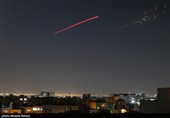 فعالیت پدافند هوایی علیه اهداف متخاصم در آسمان تهران
