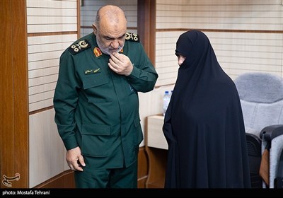 شهید سردار سرلشکر پاسدار حسین سلامی