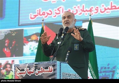 شهید سردار سرلشکر پاسدار حسین سلامی