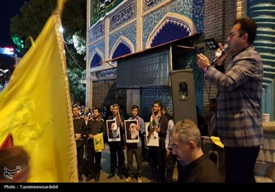شادی مردم اردبیل پس از حملات موشکی به رژیم صهیونیستی