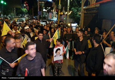 شادی مردم اردبیل پس از حملات موشکی به رژیم صهیونیستی