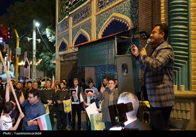شادی مردم اردبیل پس از حملات موشکی به رژیم صهیونیستی