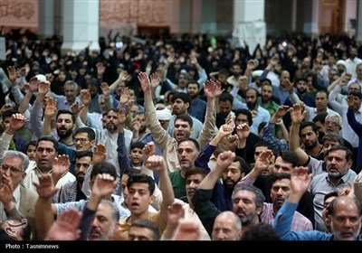 اجتماع فداییان علی، غدیریان خیبرشکن در حرم حضرت معصومه(س)