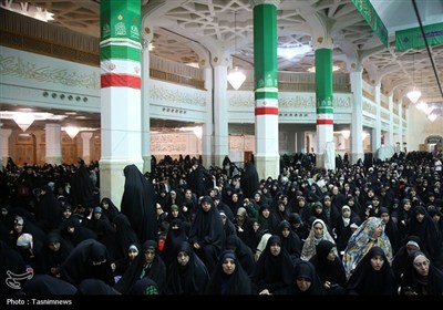 اجتماع فداییان علی، غدیریان خیبرشکن در حرم حضرت معصومه(س)