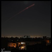 نشاط الدفاع الجوی ضد الأهداف المعادیة فی سماء طهران