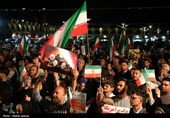 اجتماع خودجوش مردم اصفهان در پشتیبانی انتقام
