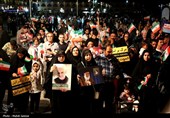 اجتماع خودجوش مردم اصفهان در پشتیبانی انتقام