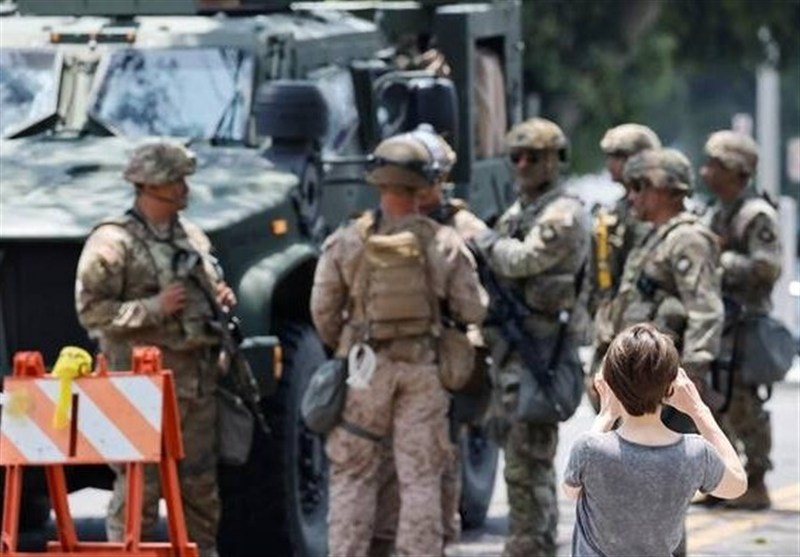 US Marines Deployed to LA Ahead of Mass Anti-Trump Protests