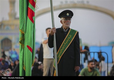 اجتماع حماسی غدیریان منتقم در مسجد جمکران