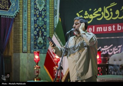اجتماع حماسی غدیریان منتقم در مسجد جمکران