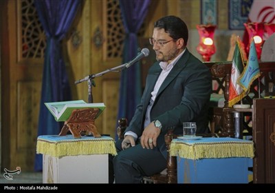 اجتماع حماسی غدیریان منتقم در مسجد جمکران
