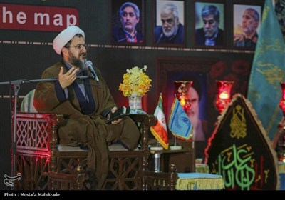اجتماع حماسی غدیریان منتقم در مسجد جمکران