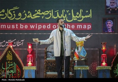 اجتماع حماسی غدیریان منتقم در مسجد جمکران