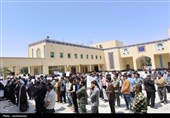 تجمع دانشجویان دانشگاه محقق اردبیلی علیه جنایات رژیم کودک کش