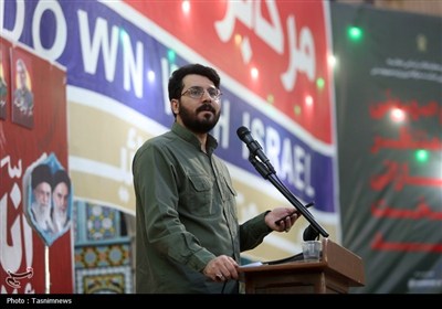 اجتماع غدیریان منتقم در حرم بانوی کرامت