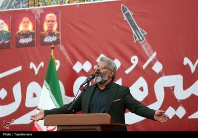 اجتماع غدیریان منتقم در حرم بانوی کرامت