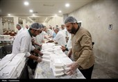 اطعام غدیر در حرم حضرت فاطمه معصومه (س)