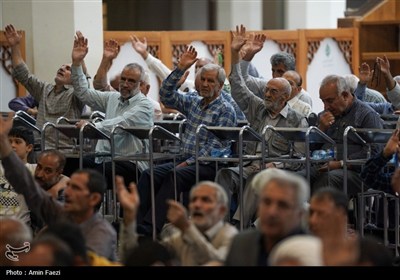 عقد اخوت زائران حرم مطهر حضرت شاهچراغ (ع)