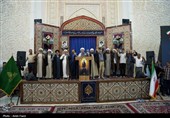 بیعت با ولایت و میثاق با شهیدان در حرم شاهچراغ(ع)+تصویر