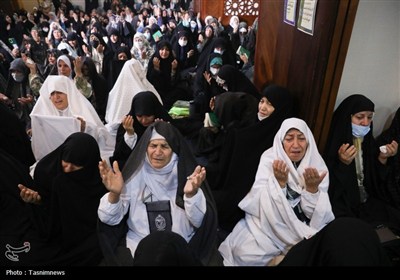 مراسم دعای کمیل زائران ایرانی در مکه مکرمه