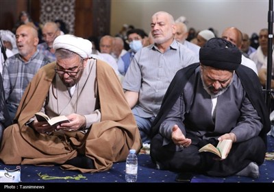 مراسم دعای کمیل زائران ایرانی در مکه مکرمه