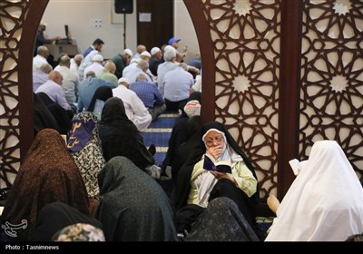 مراسم دعای کمیل زائران ایرانی در مکه مکرمه